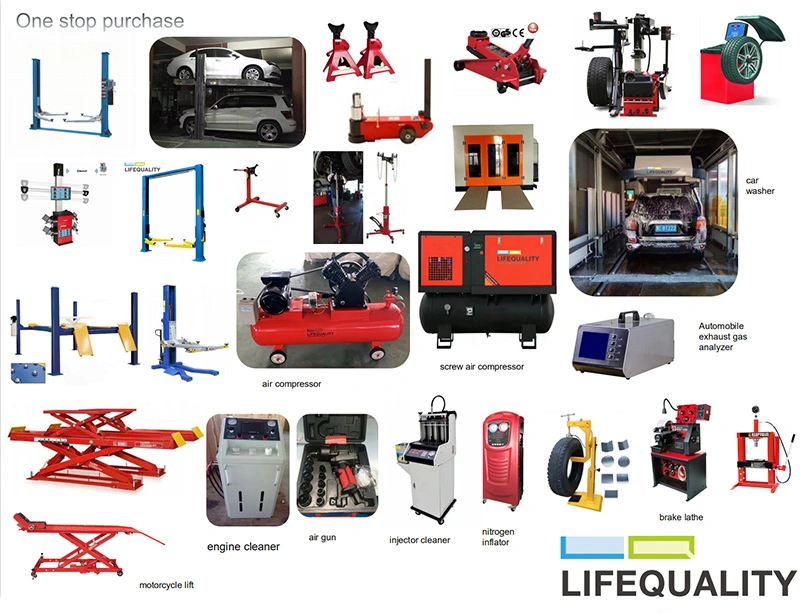 China Car Auto Wheel Alignment 4 Four Post Car Lift